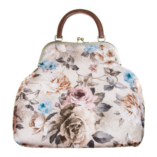 “Floral Le Marais” Retro Lady Bag L – Fairymade | Handcrafted by Myrto ...