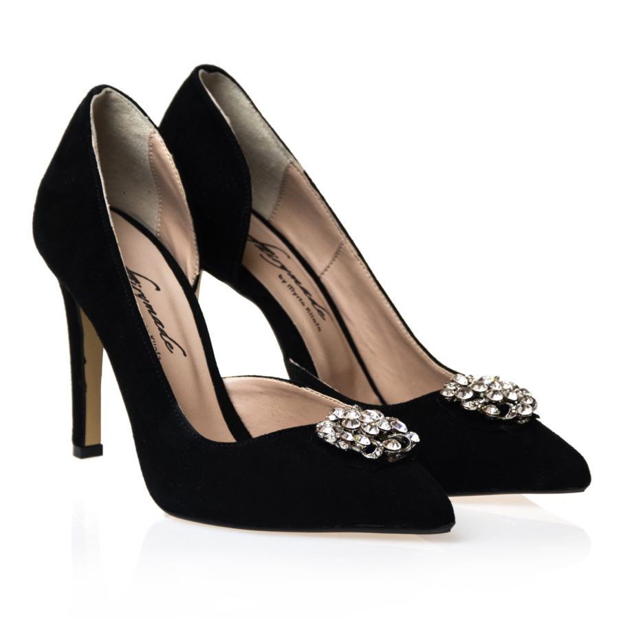 “Black Elegant” Heels – Fairymade | Handcrafted by Myrto Kliafa
